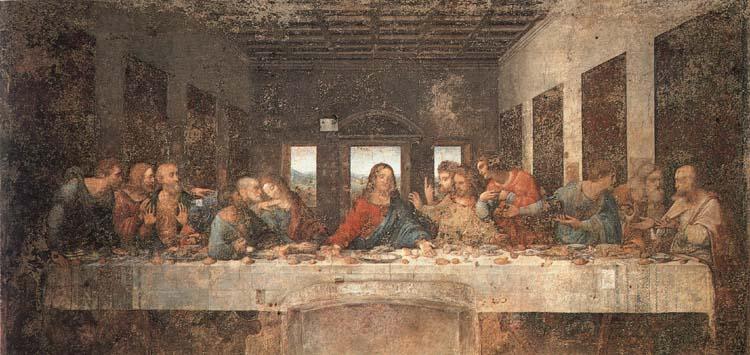 LEONARDO da Vinci Abendmahl oil painting picture